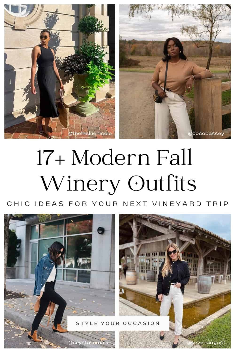 18 Wine Tasting Outfit Ideas Image