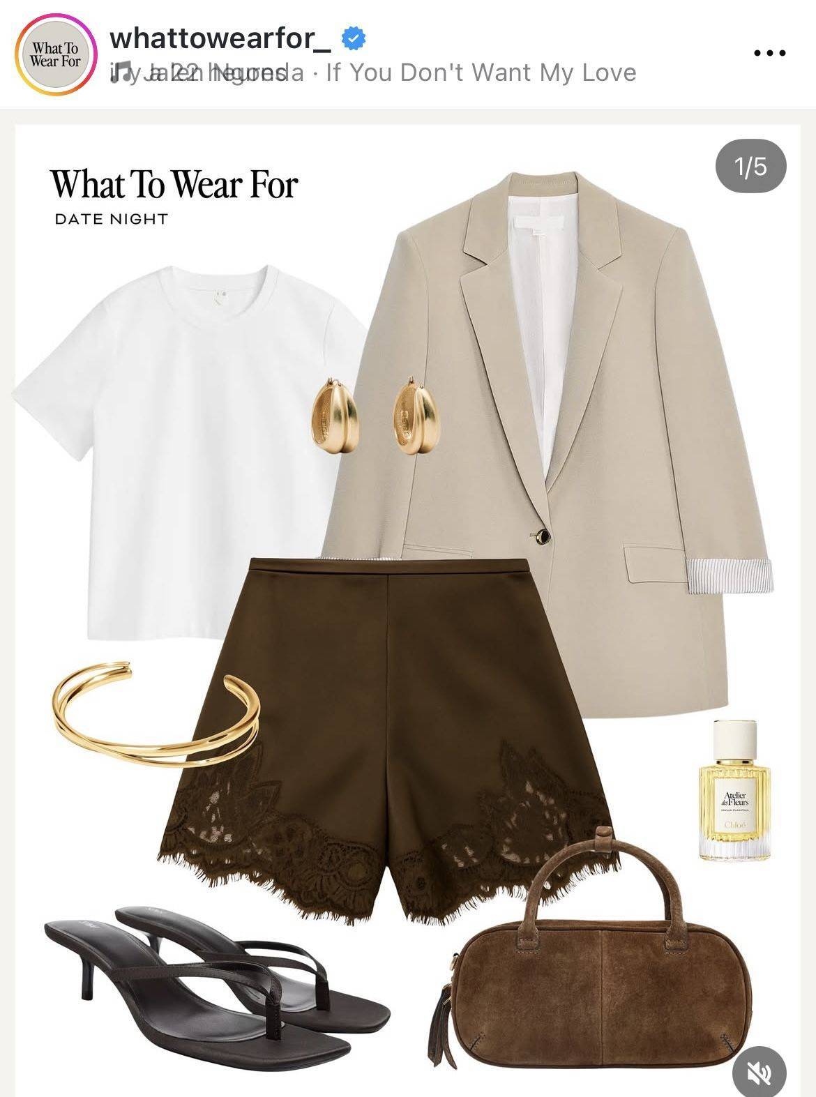 18 Beige Lace Trim Shorts Outfits Image