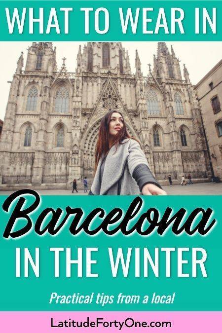 15 What to Wear in Barcelona in December Image
