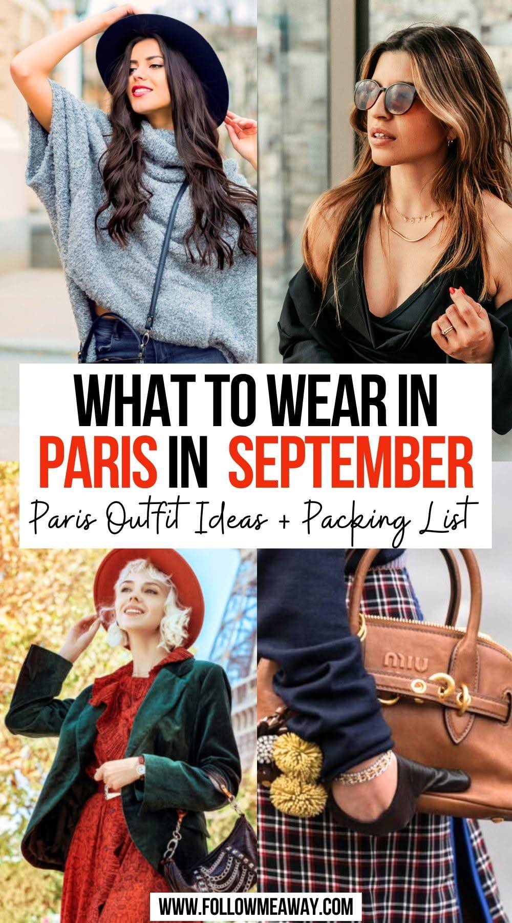 21 What to Wear in Paris in September Image