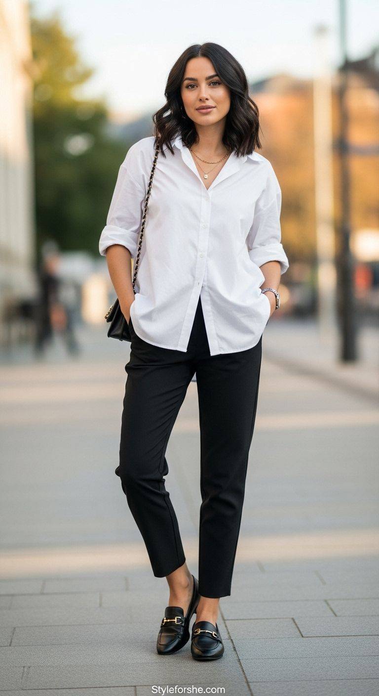 13 Loafer Outfit Ideas Image