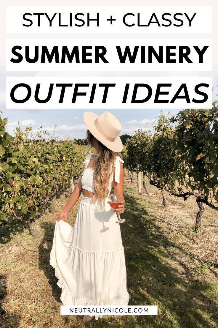 18 Wine Tasting Outfit Ideas Image