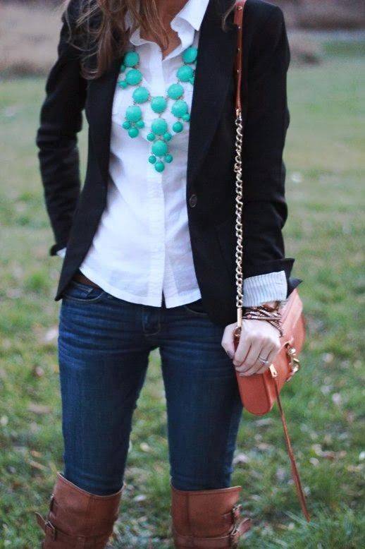 11 Statement Necklace Outfit Ideas Image
