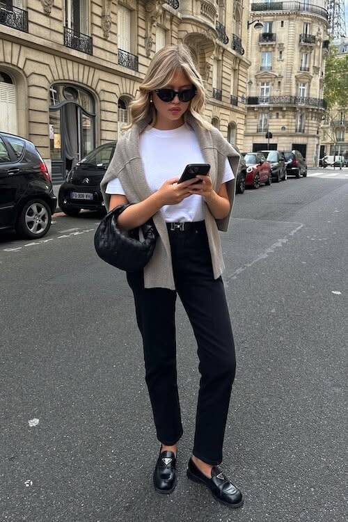 13 Loafer Outfit Ideas Image