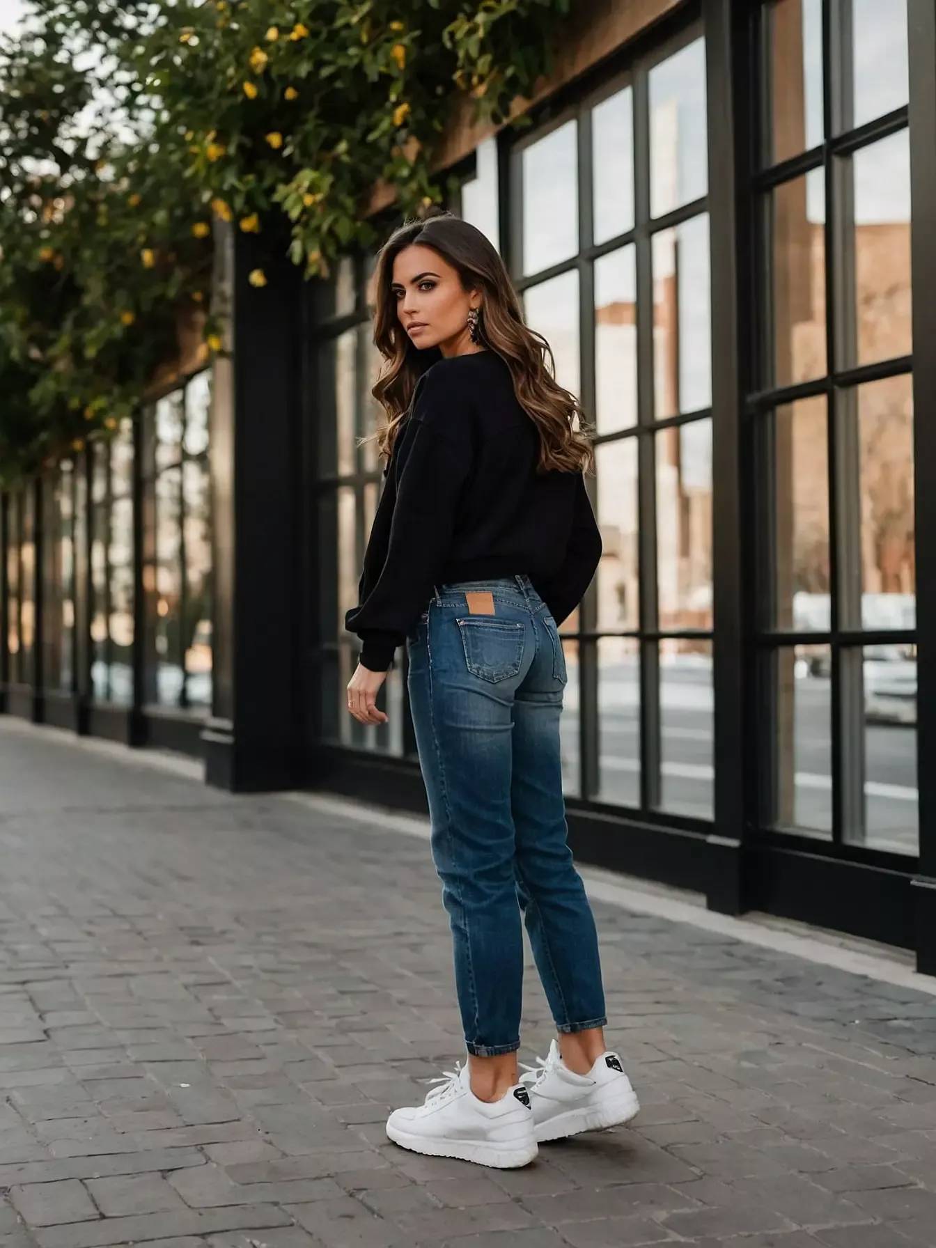 17 White Sneaker Outfit Ideas Image