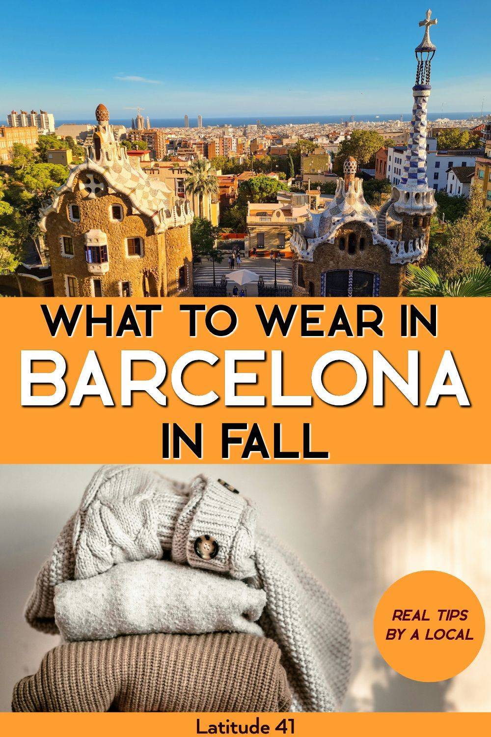 15 What to Wear in Barcelona in December Image