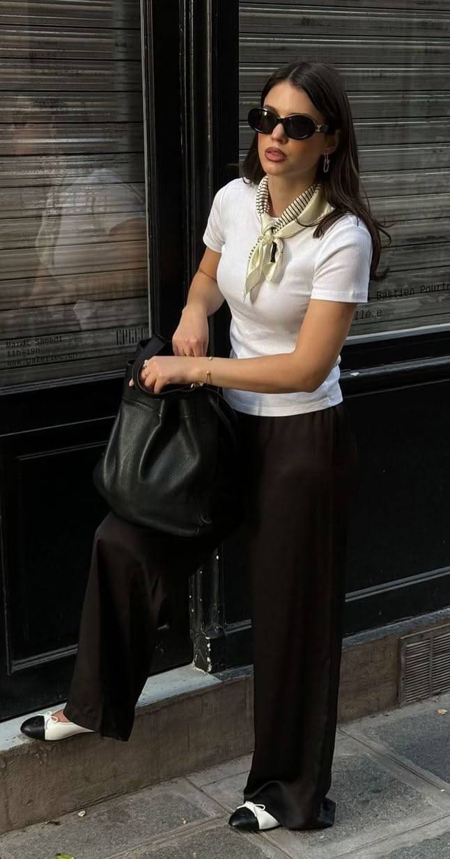 21 Silk Scarf Outfit Ideas Image