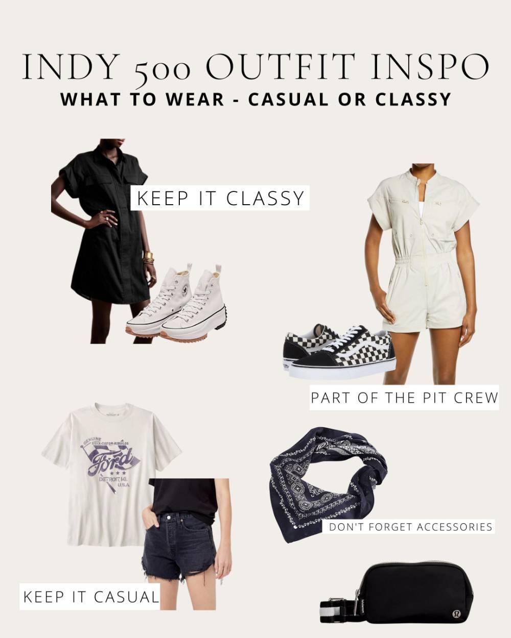 13 Indy 500 Outfit Ideas Image