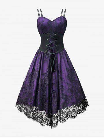 12 Lavender Lace Trim Shorts Outfits Image