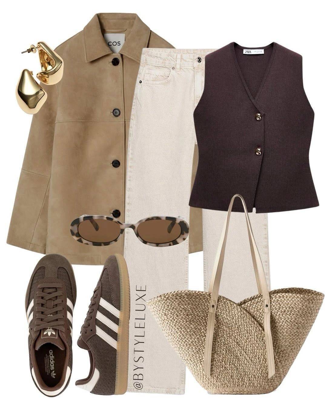 16 Woven Bag Outfit Ideas Image
