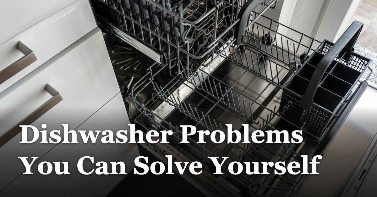 Dishwasher Problems You Can Solve Yourself