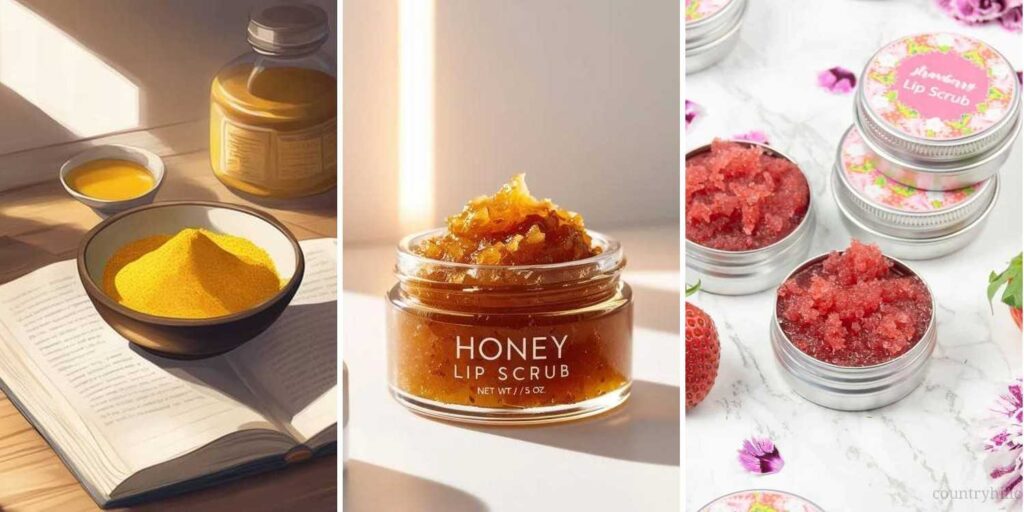 19 DIY Brightening Lip Scrub Recipes