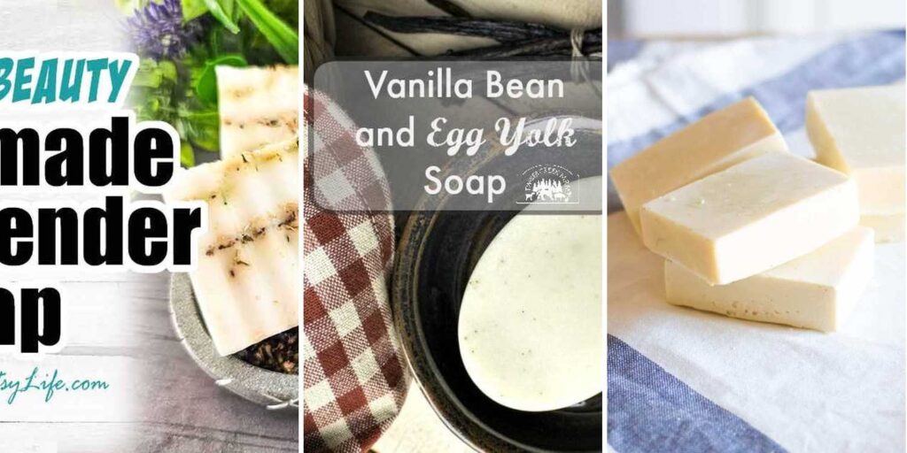 4 DIY Vanilla Chamomile Soap Recipes