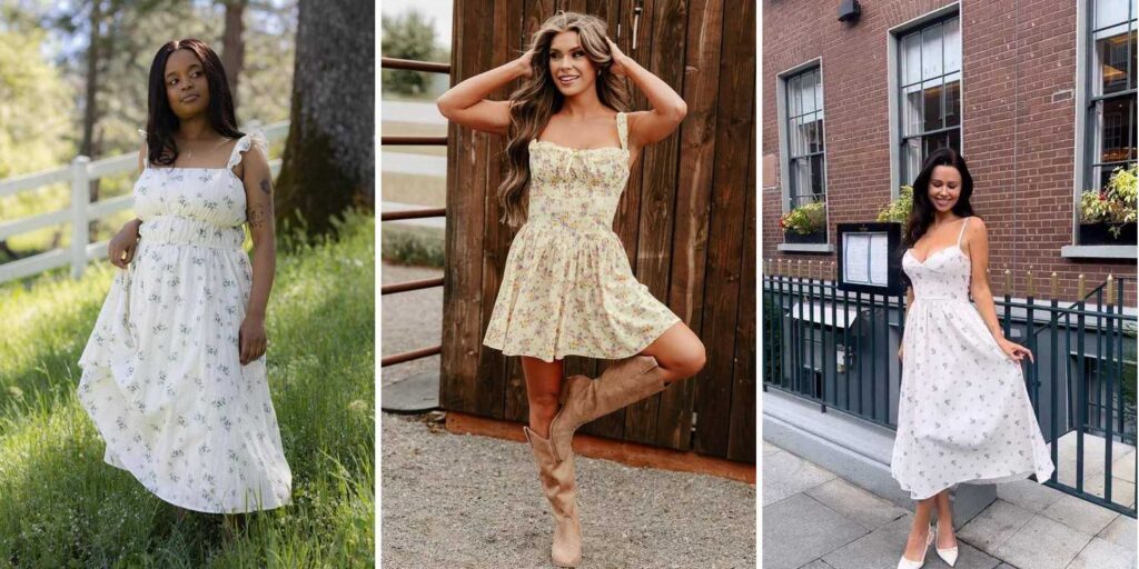 24 Floral Milkmaid Outfit Ideas