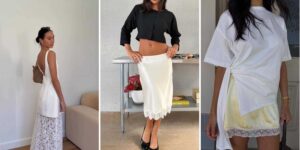 23 Satin Lace Trim Skirt Outfits httpswishfulyou.comsatin-lace-trim-skirt-outfits_20260807164335