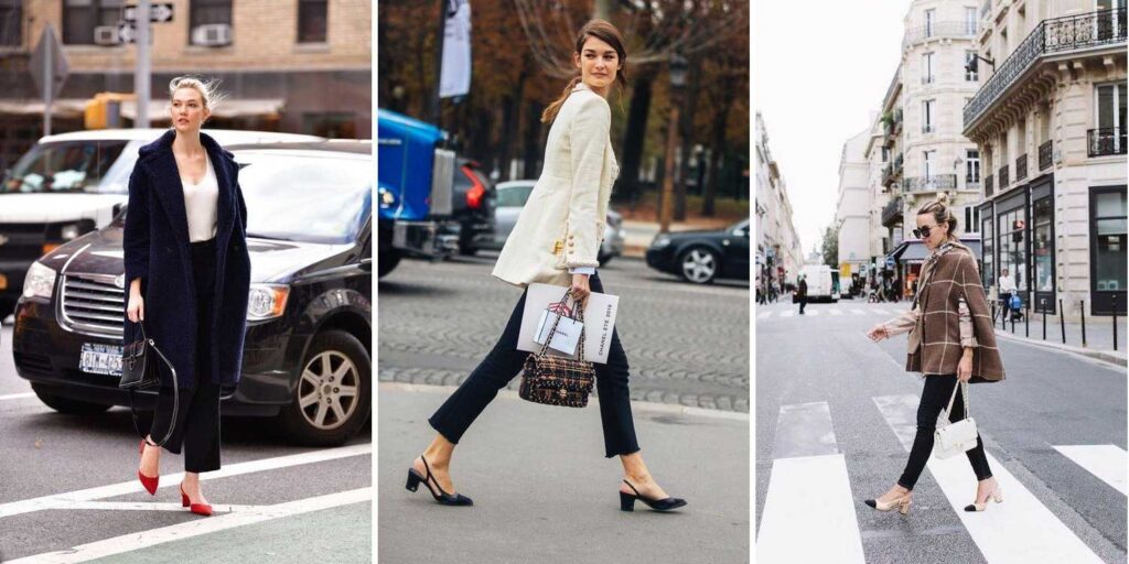 8 Slingback Outfit Ideas