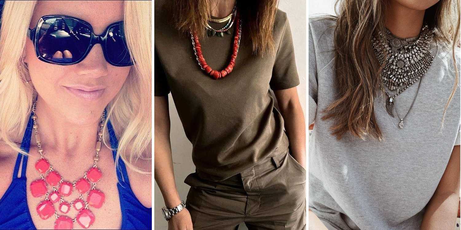 11 Statement Necklace Outfit Ideas
